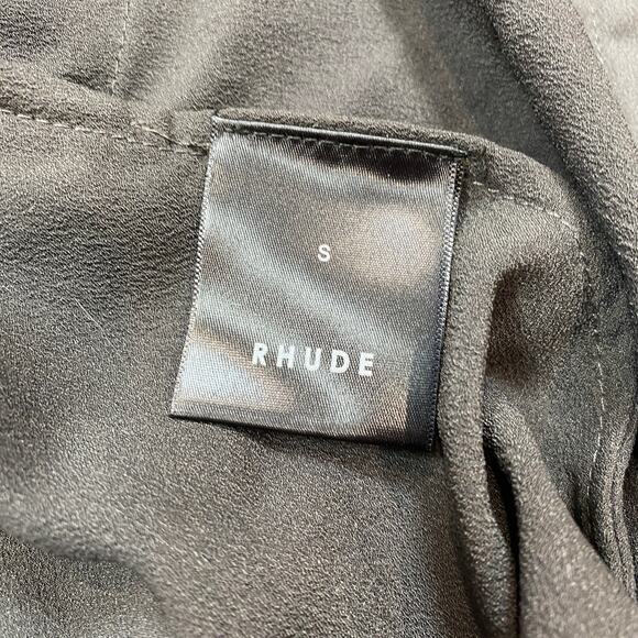 Rare Rhude Ssense Exclusive Black Soho House RH Robe Men's Small - Picture 7 of 11